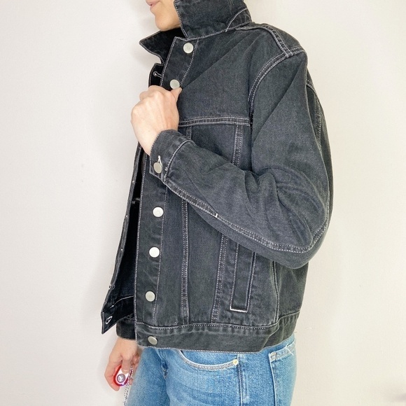ANINE BING | Black Denim Jacket NWT - Picture 6 of 8